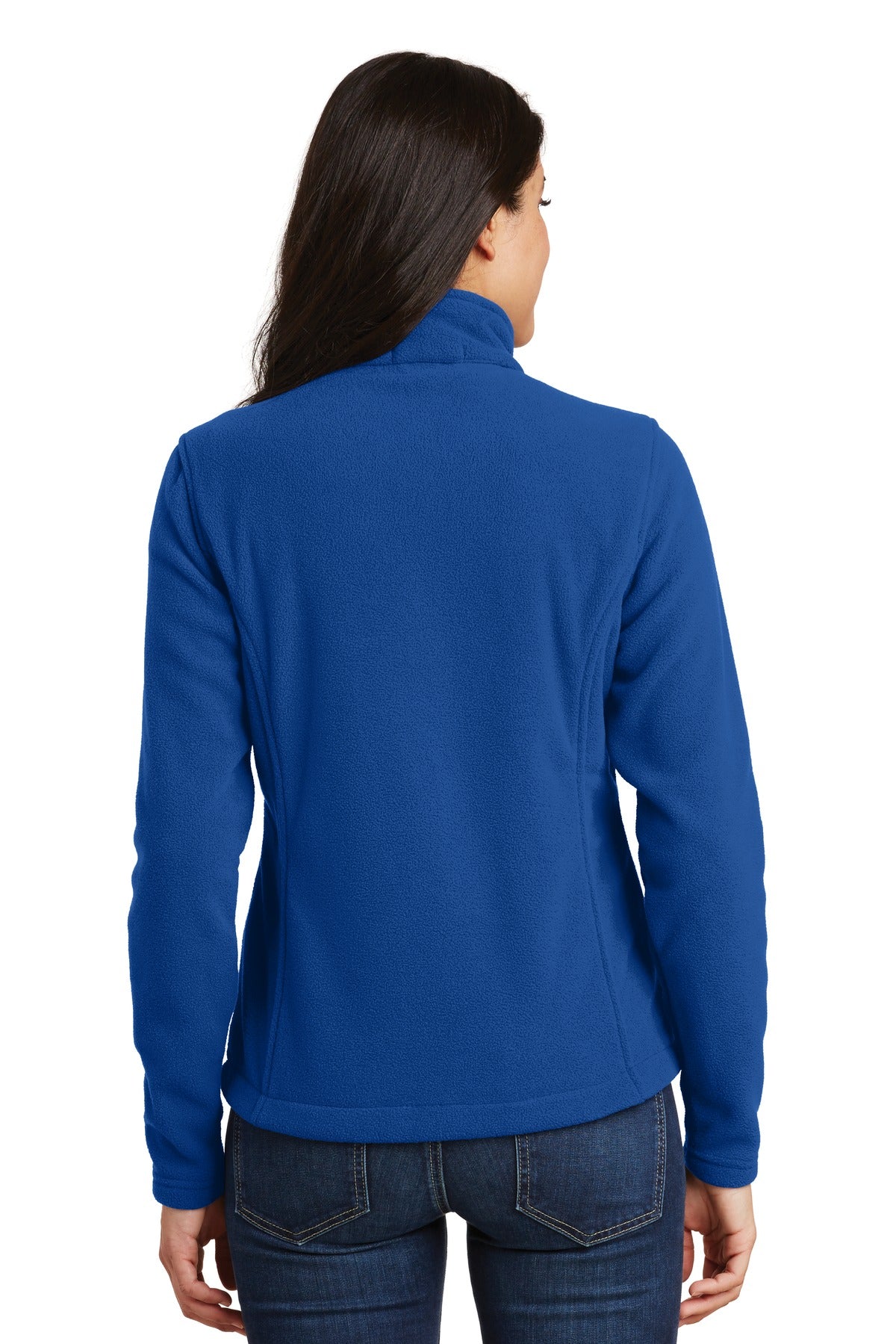 Custom Embroidered Port Authority Women's Value Fleece Jacket. L217,True Royal