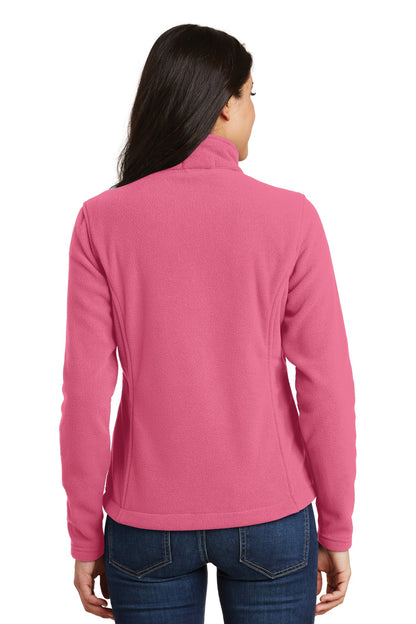 Custom Embroidered Port Authority Women's Value Fleece Jacket. L217,Pink Blossom