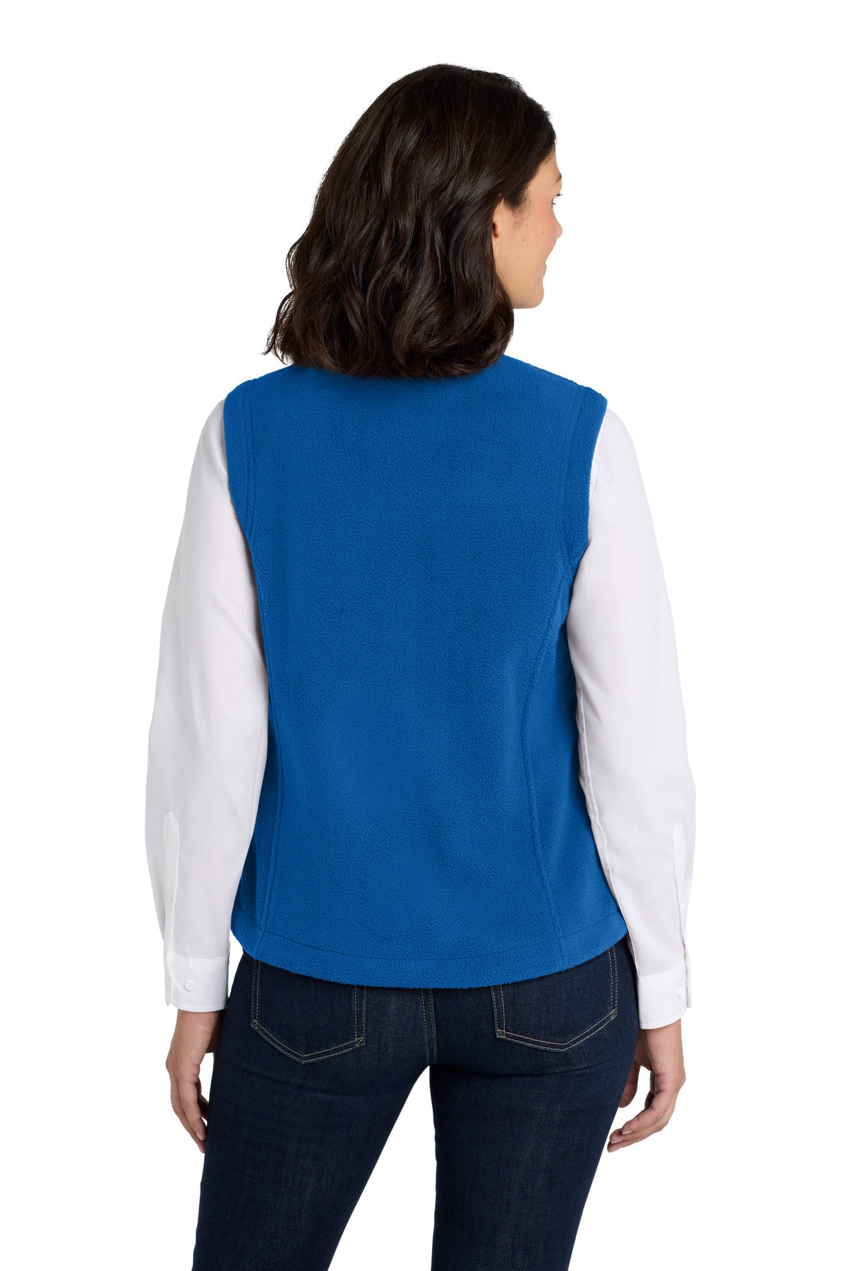 Custom Embroidered Port Authority Women's Value Fleece Vest. L219,True Royal