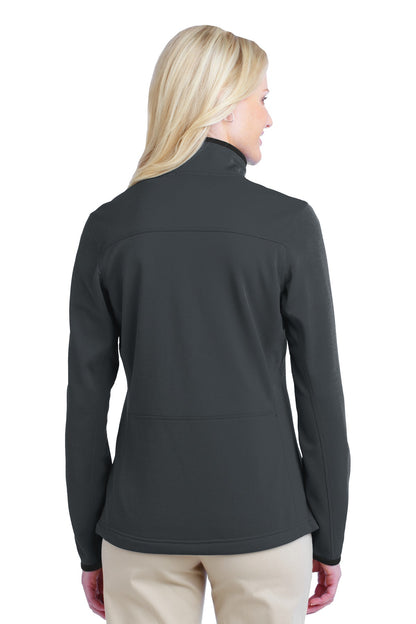 Custom Embroidered Port Authority Women's Pique Fleece Jacket. L222,Graphite