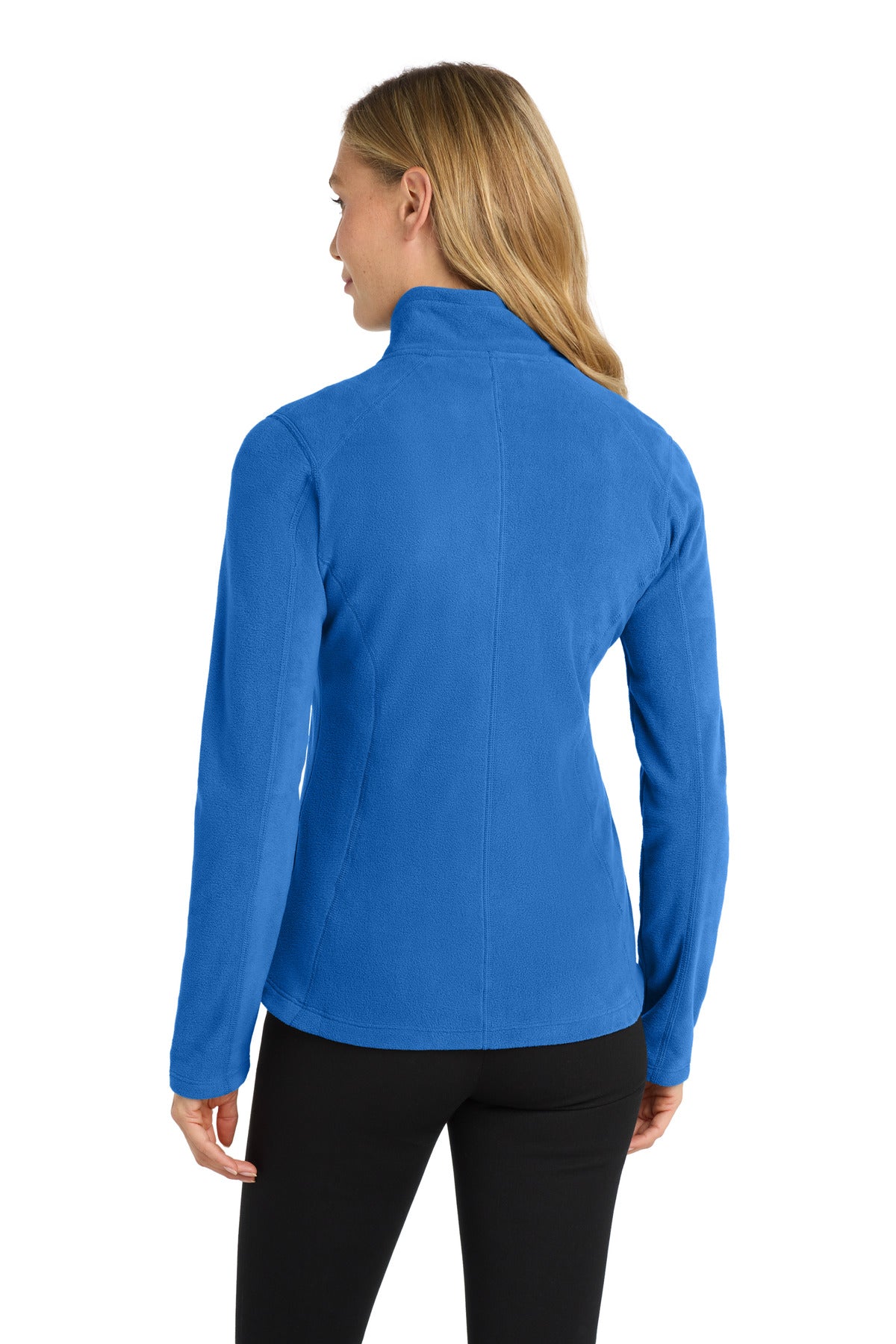 Custom Embroidered Port Authority Women's Microfleece Jacket. L223,Light Royal