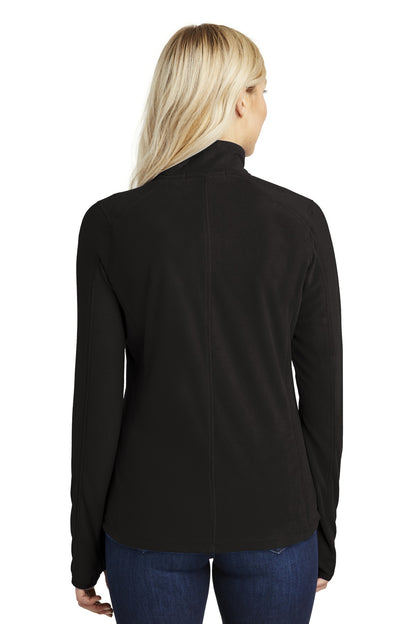 Custom Embroidered Port Authority Women's Microfleece 1/2-Zip Pullover. L224,Black
