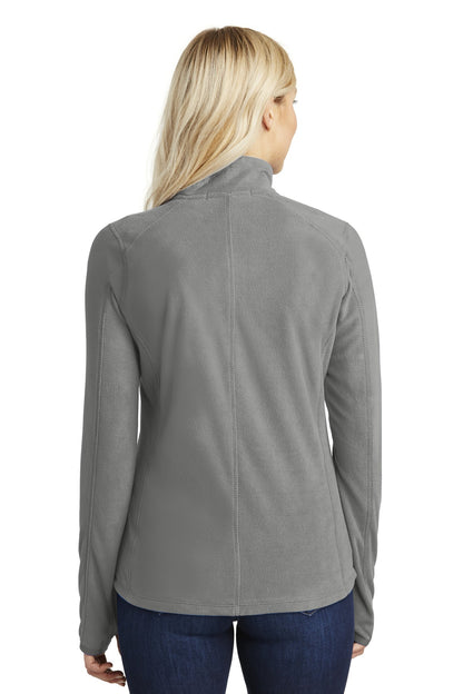 Custom Embroidered Port Authority Women's Microfleece 1/2-Zip Pullover. L224,Pearl Grey