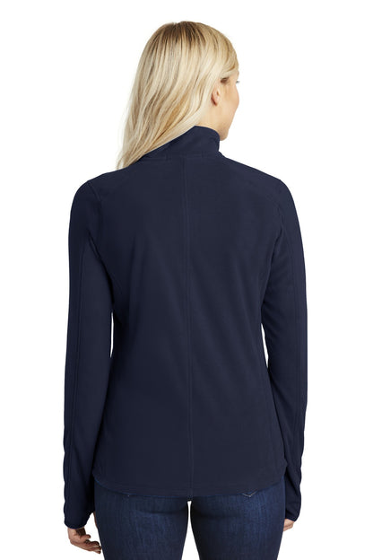 Custom Embroidered Port Authority Women's Microfleece 1/2-Zip Pullover. L224,True Navy