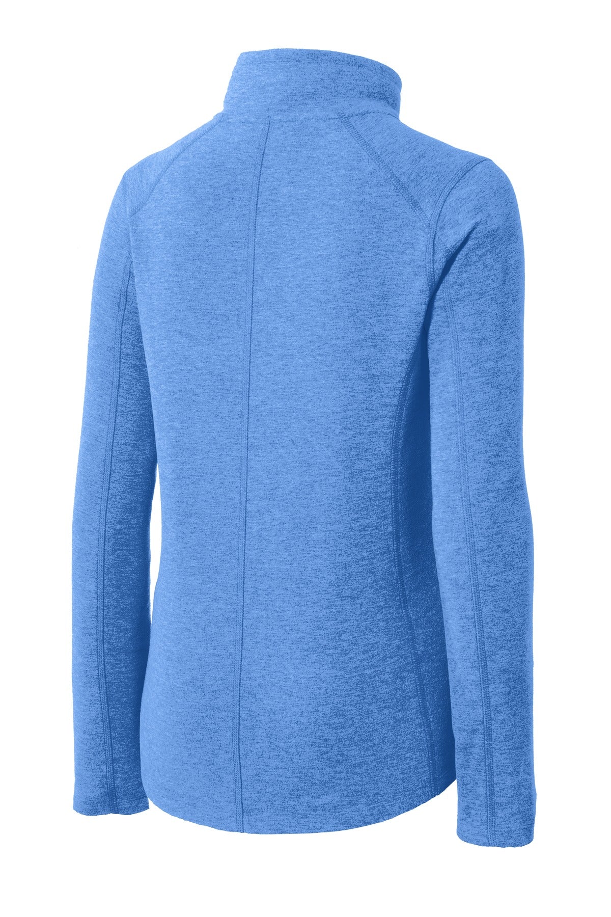 Port Authority Women's Heather Microfleece Full-Zip Jacket. L235
