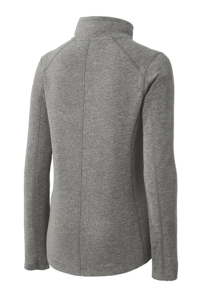 Port Authority Women's Heather Microfleece Full-Zip Jacket. L235