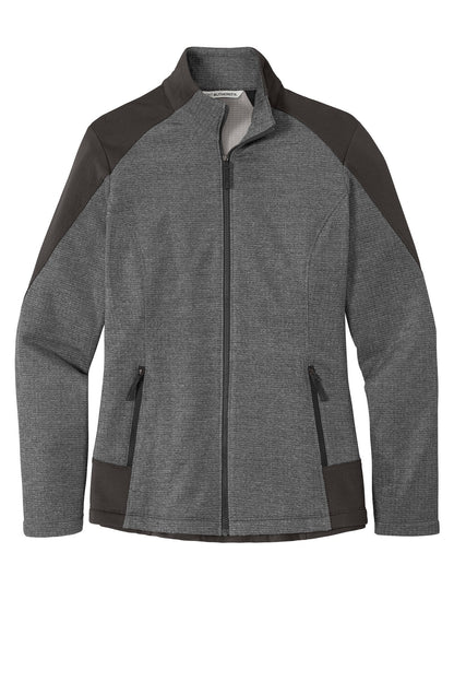 Port Authority  Women's Grid Fleece Jacket. L239