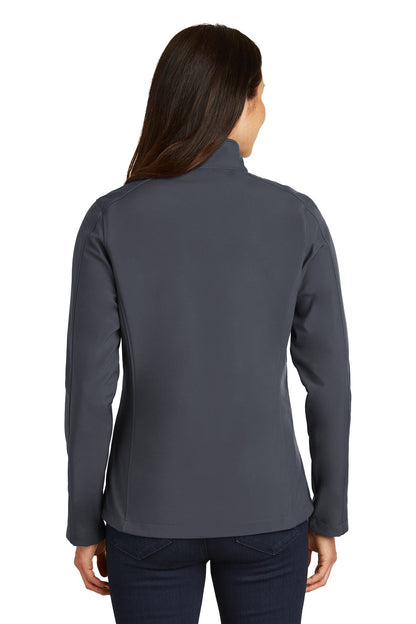 Custom Embroidered Port Authority Women's Core Soft Shell Jacket. L317,Battleship Grey