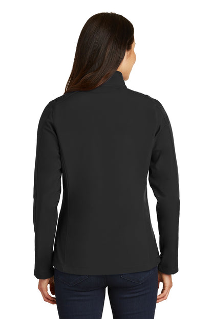 Custom Embroidered Port Authority Women's Core Soft Shell Jacket. L317,Black