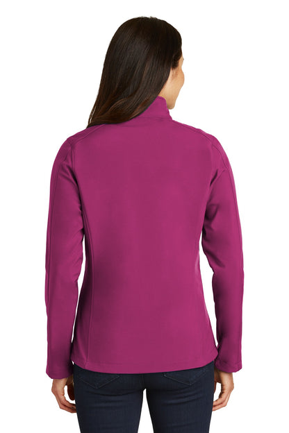 Custom Embroidered Port Authority Women's Core Soft Shell Jacket. L317,Very Berry