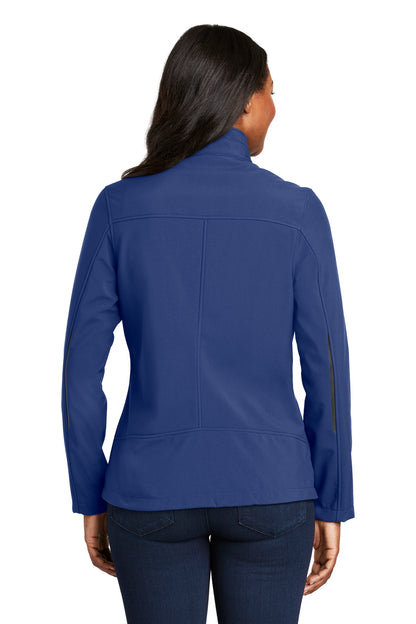 Custom Embroidered Port Authority Women's Welded Soft Shell Jacket. L324,Estate Blue