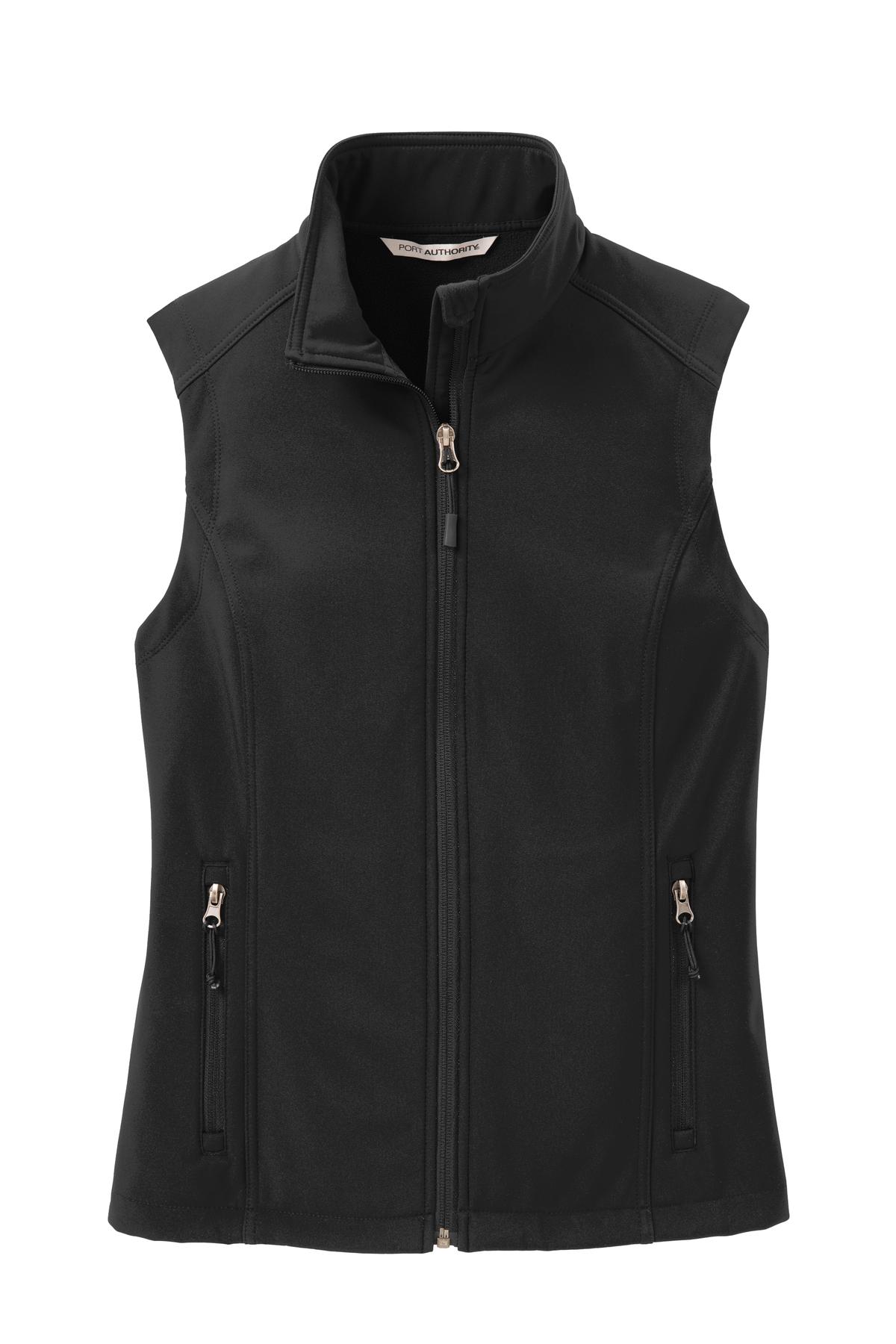 Custom Embroidered Port Authority Outerwear in Black