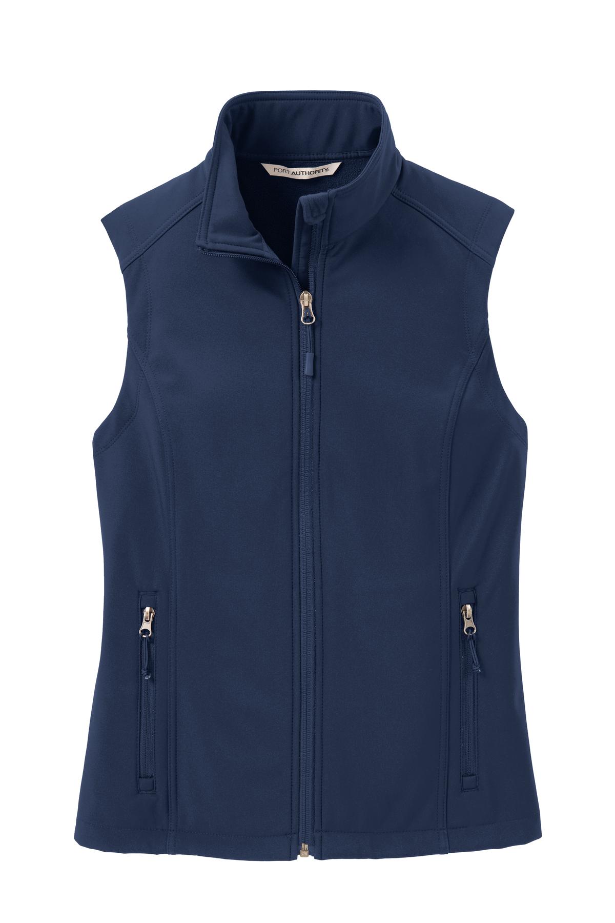 Custom Embroidered Port Authority Outerwear in Dress Blue Navy
