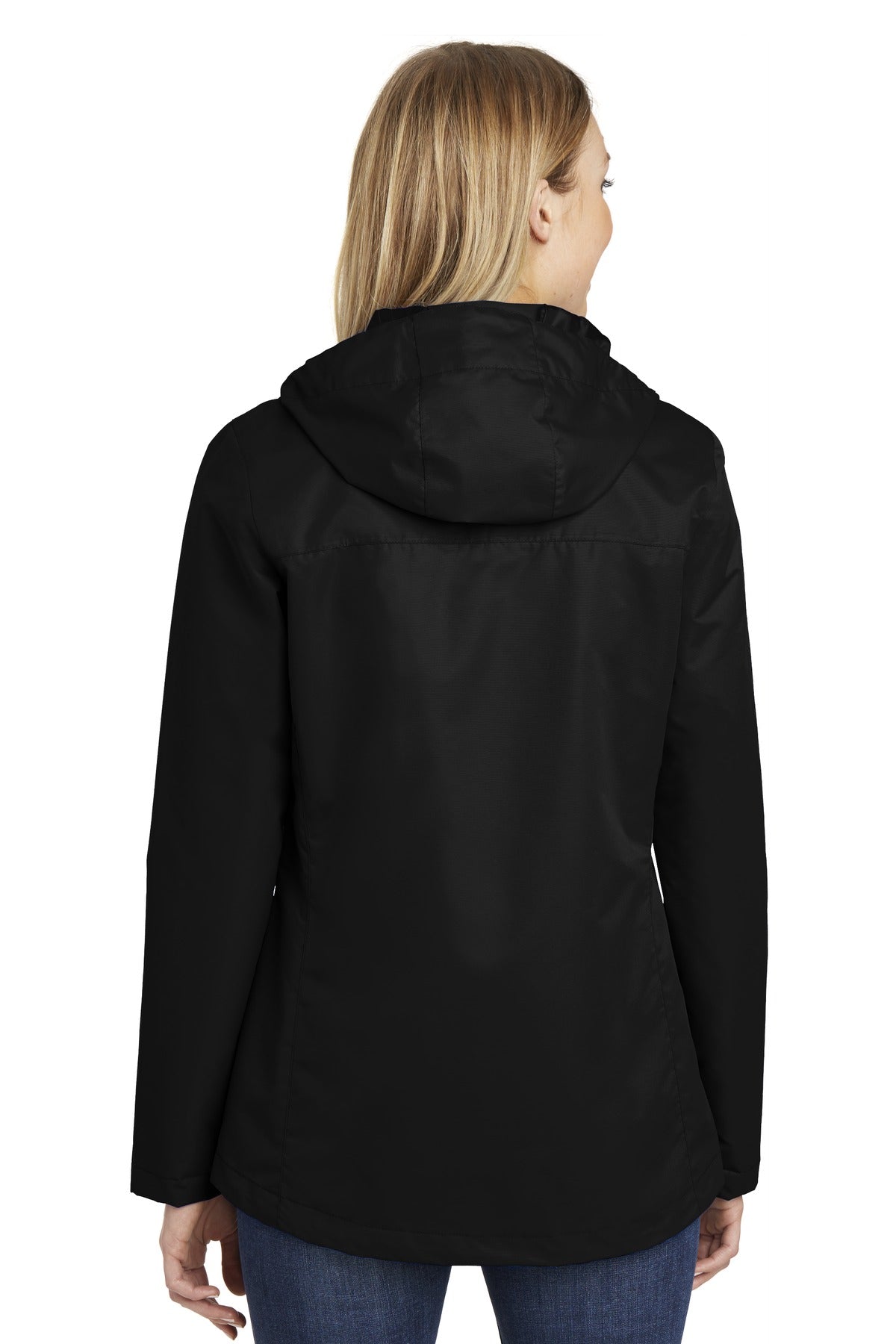 Custom Embroidered Port Authority Women's All-Conditions Jacket. L331,Black