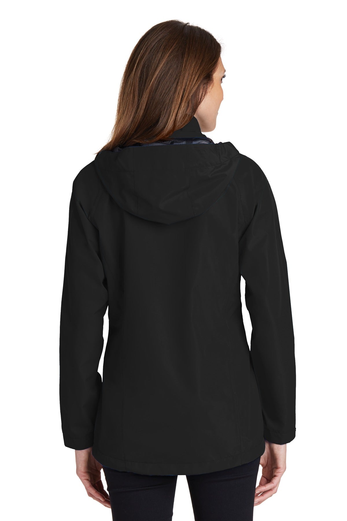 Custom Embroidered Port Authority Women's Torrent Waterproof Jacket. L333,Black
