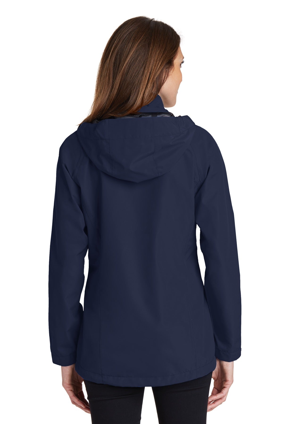 Custom Embroidered Port Authority Women's Torrent Waterproof Jacket. L333,True Navy