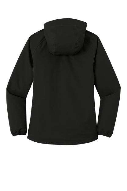Custom Embroidered Port Authority Outerwear in Deep Black