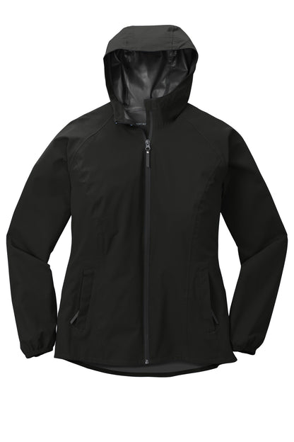 Custom Embroidered Port Authority Outerwear in Deep Black