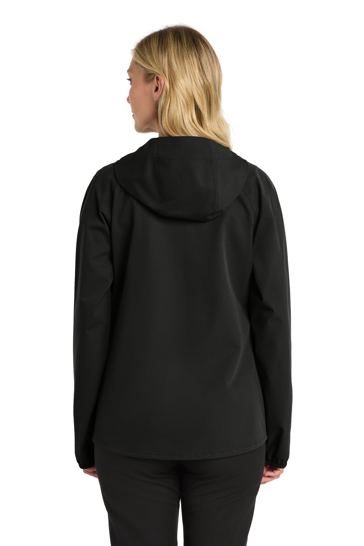 Custom Embroidered Port Authority Outerwear in Deep Black