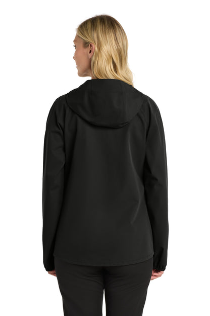 Custom Embroidered Port Authority Outerwear in Deep Black