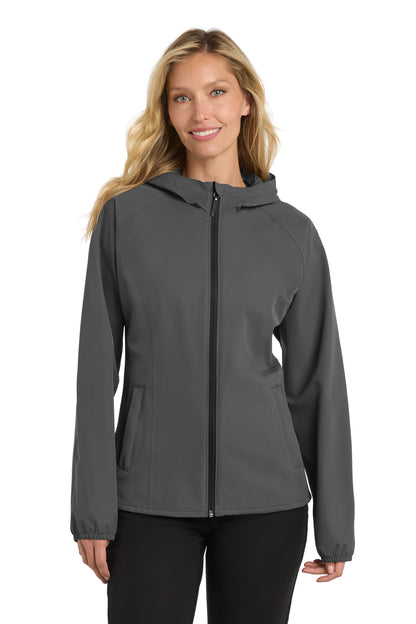 Custom Embroidered Port Authority Outerwear in Graphite