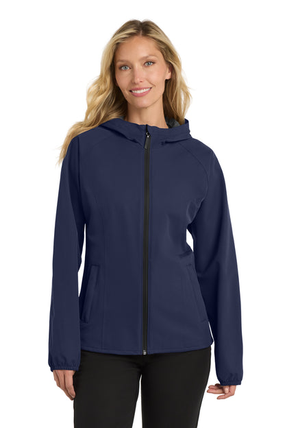 Custom Embroidered Port Authority Outerwear in True Navy