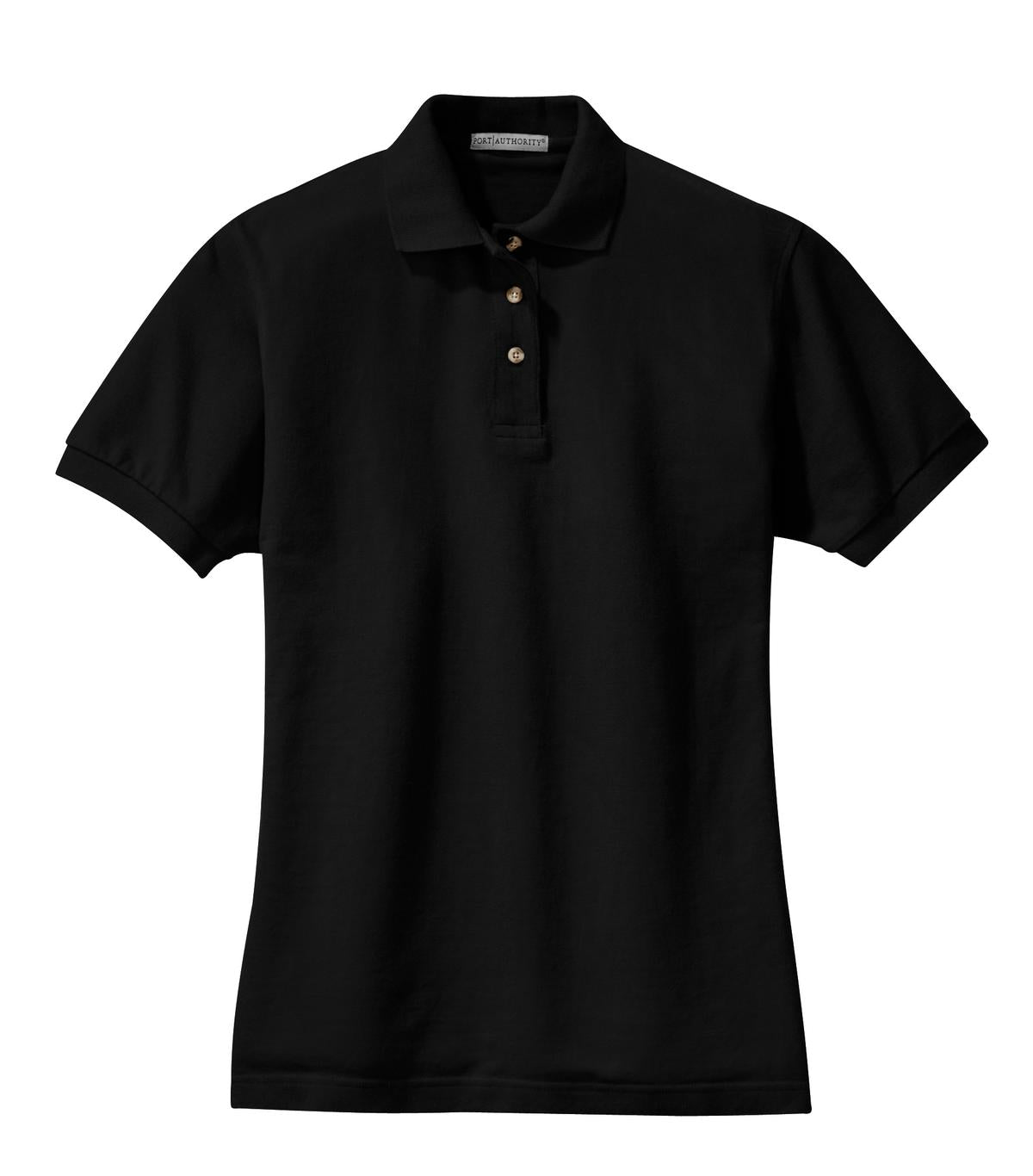 Port Authority Women's Heavyweight Cotton Pique Polo.  L420
