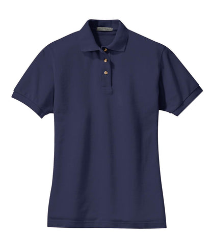 Port Authority Women's Heavyweight Cotton Pique Polo.  L420