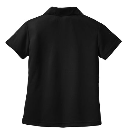 Sport-Tek Women's Dri-Mesh V-Neck Polo.  L469