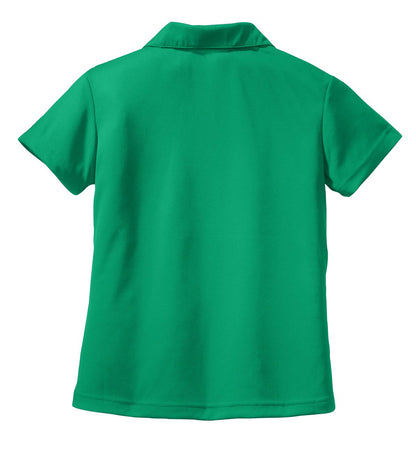 Sport-Tek Women's Dri-Mesh V-Neck Polo.  L469