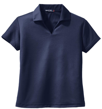 Sport-Tek Women's Dri-Mesh V-Neck Polo.  L469