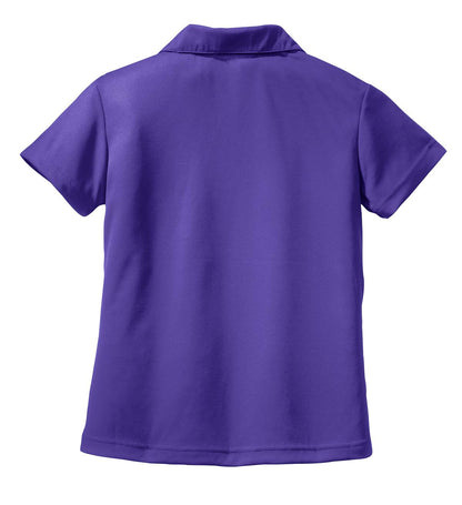 Sport-Tek Women's Dri-Mesh V-Neck Polo.  L469
