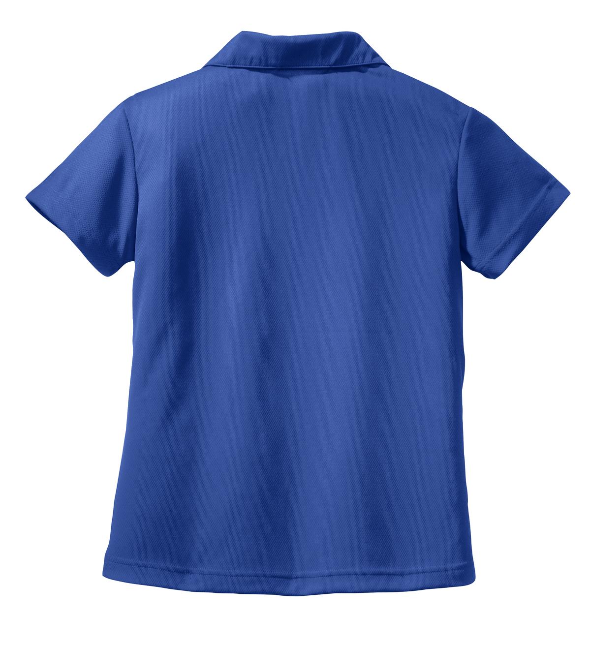 Sport-Tek Women's Dri-Mesh V-Neck Polo.  L469