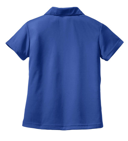 Sport-Tek Women's Dri-Mesh V-Neck Polo.  L469