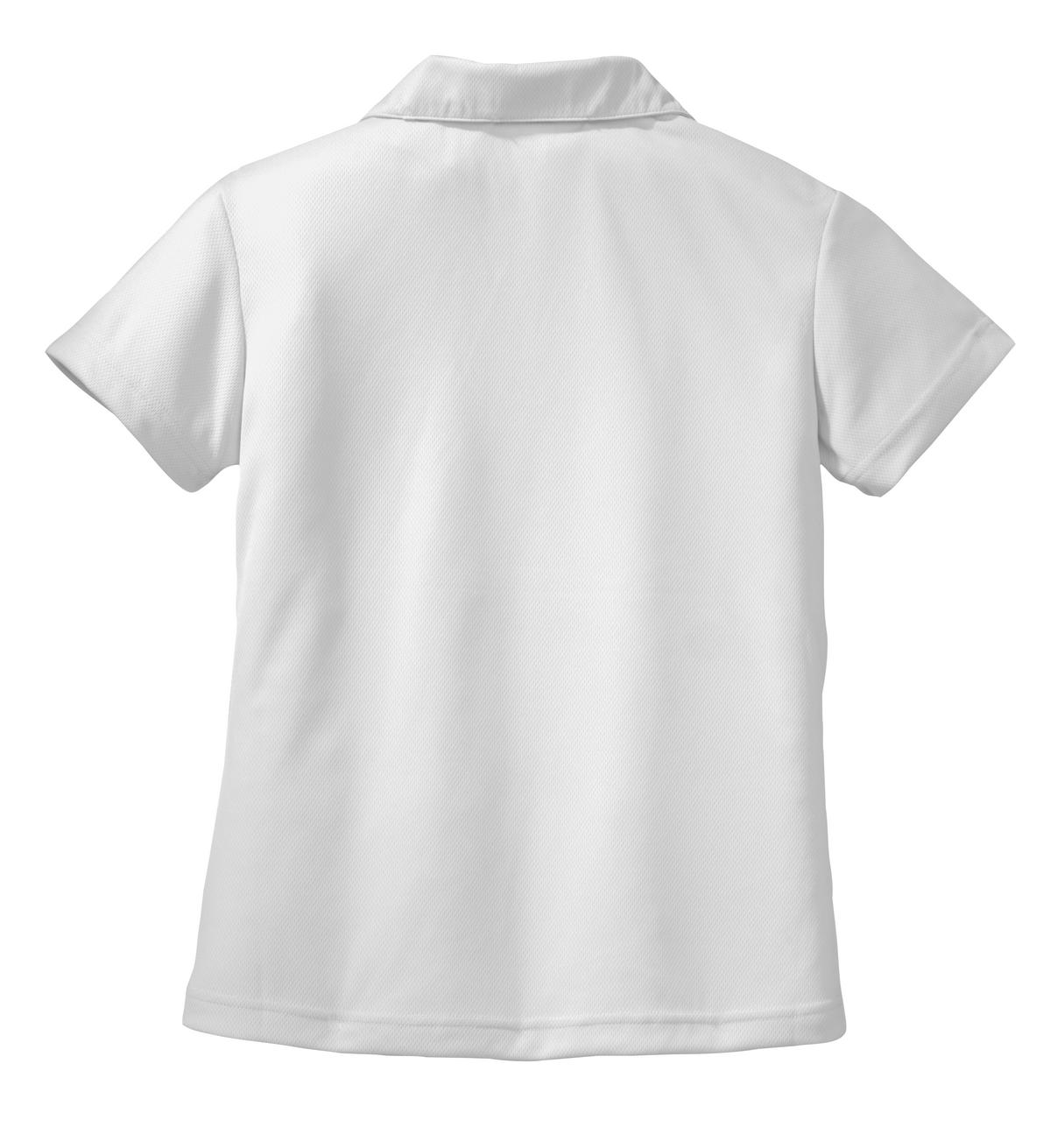 Sport-Tek Women's Dri-Mesh V-Neck Polo.  L469