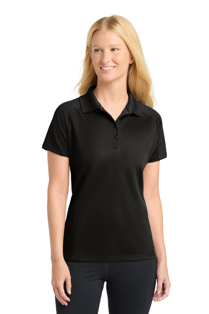 Custom Embroidered Sport-Tek Polos/Knits in Black