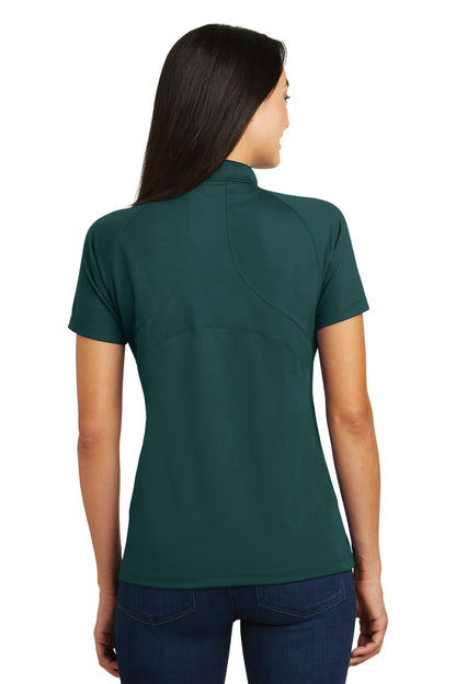 Custom Embroidered Sport-Tek Women's Dri-Mesh Pro Polo. L474,Dark Green