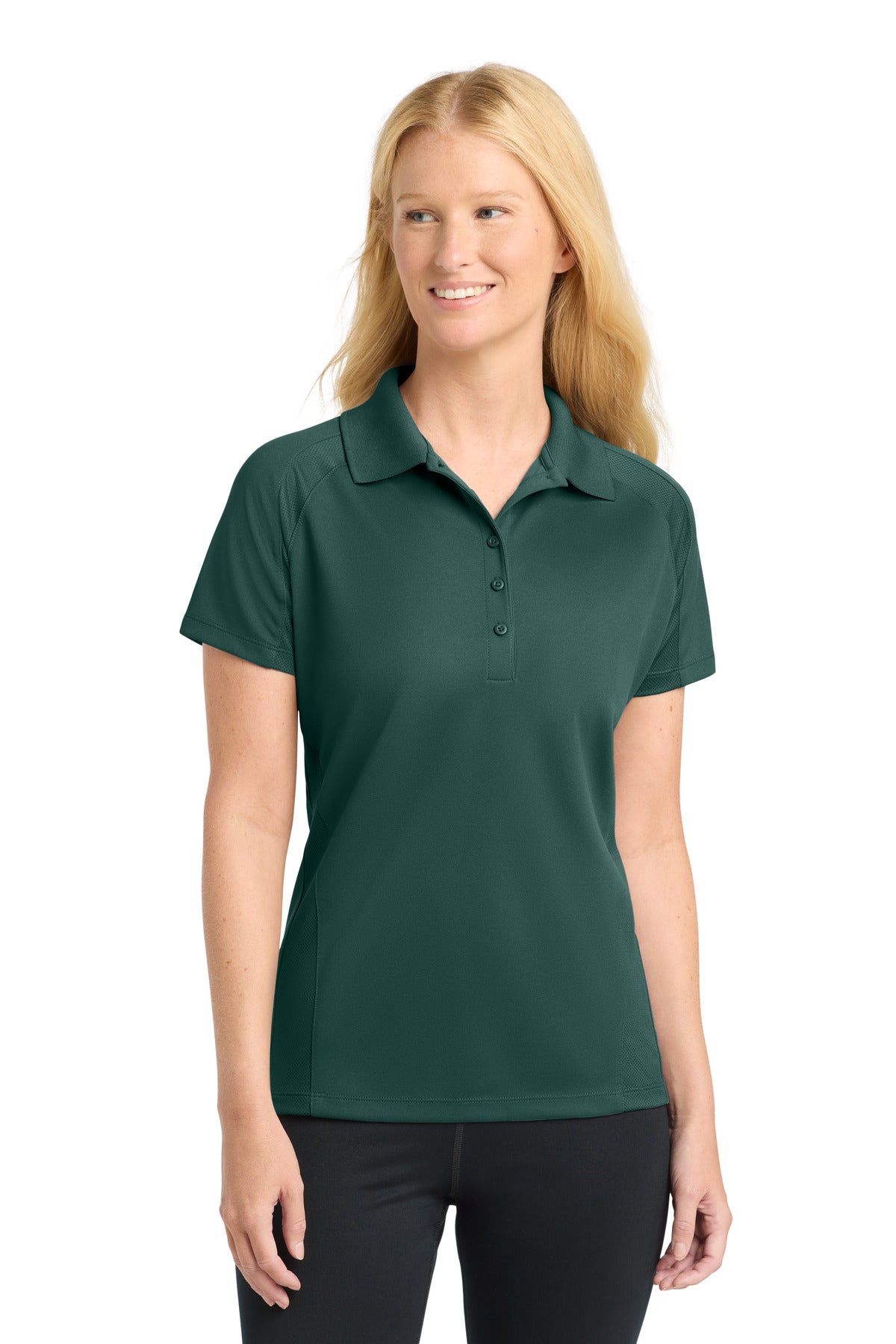 Custom Embroidered Sport-Tek Polos/Knits in Dark Green