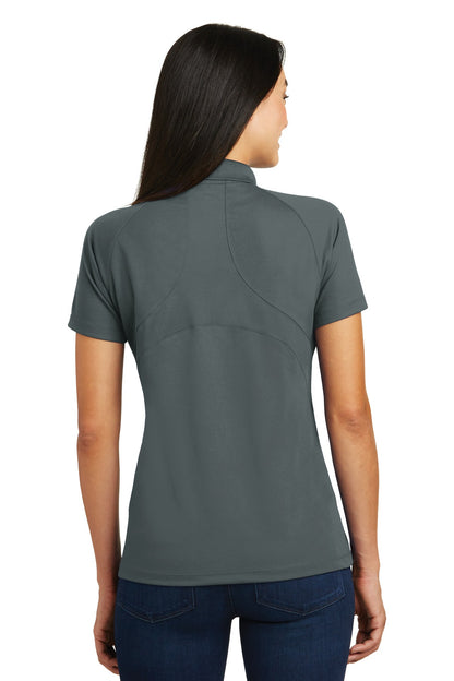 Custom Embroidered Sport-Tek Women's Dri-Mesh Pro Polo. L474,Steel