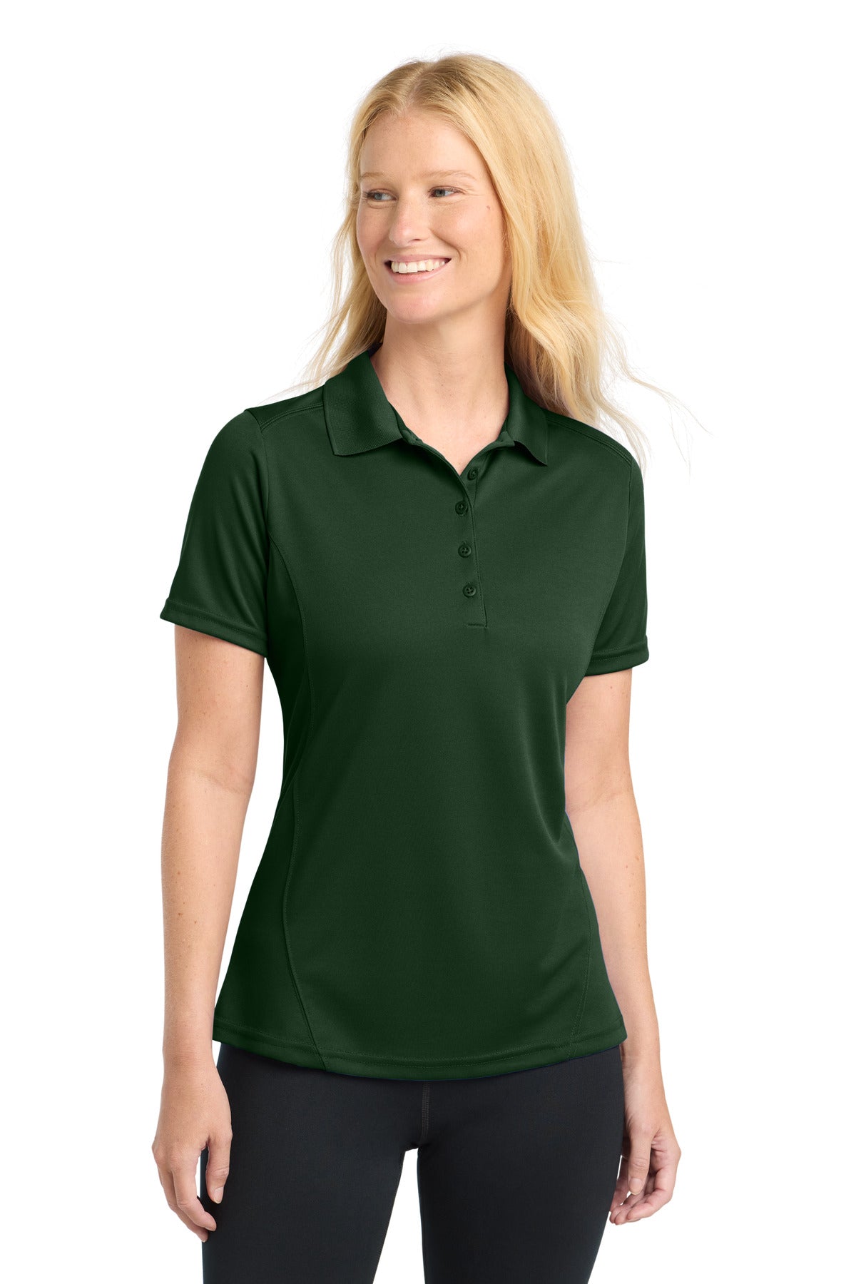 Custom Embroidered Sport-Tek Polos/Knits in Forest Green
