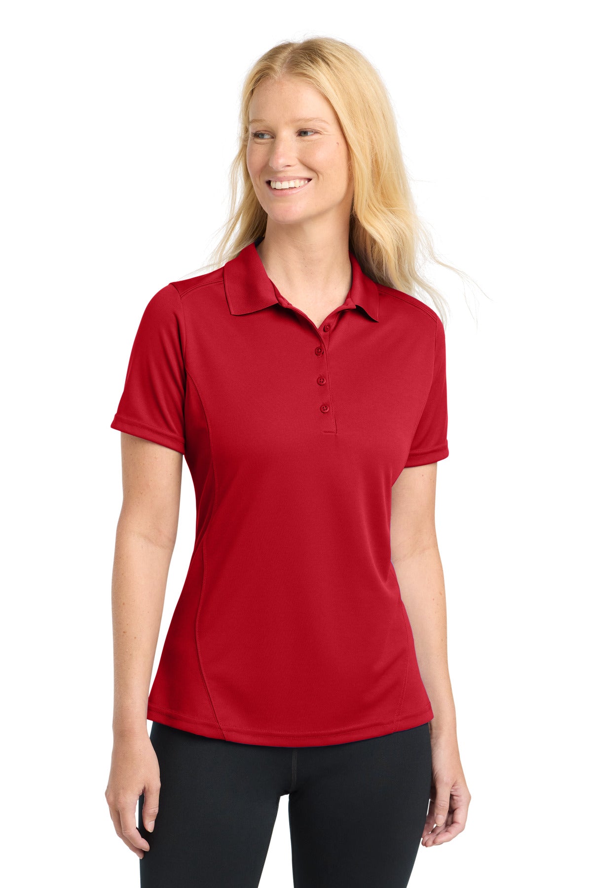 Custom Embroidered Sport-Tek Polos/Knits in True Red