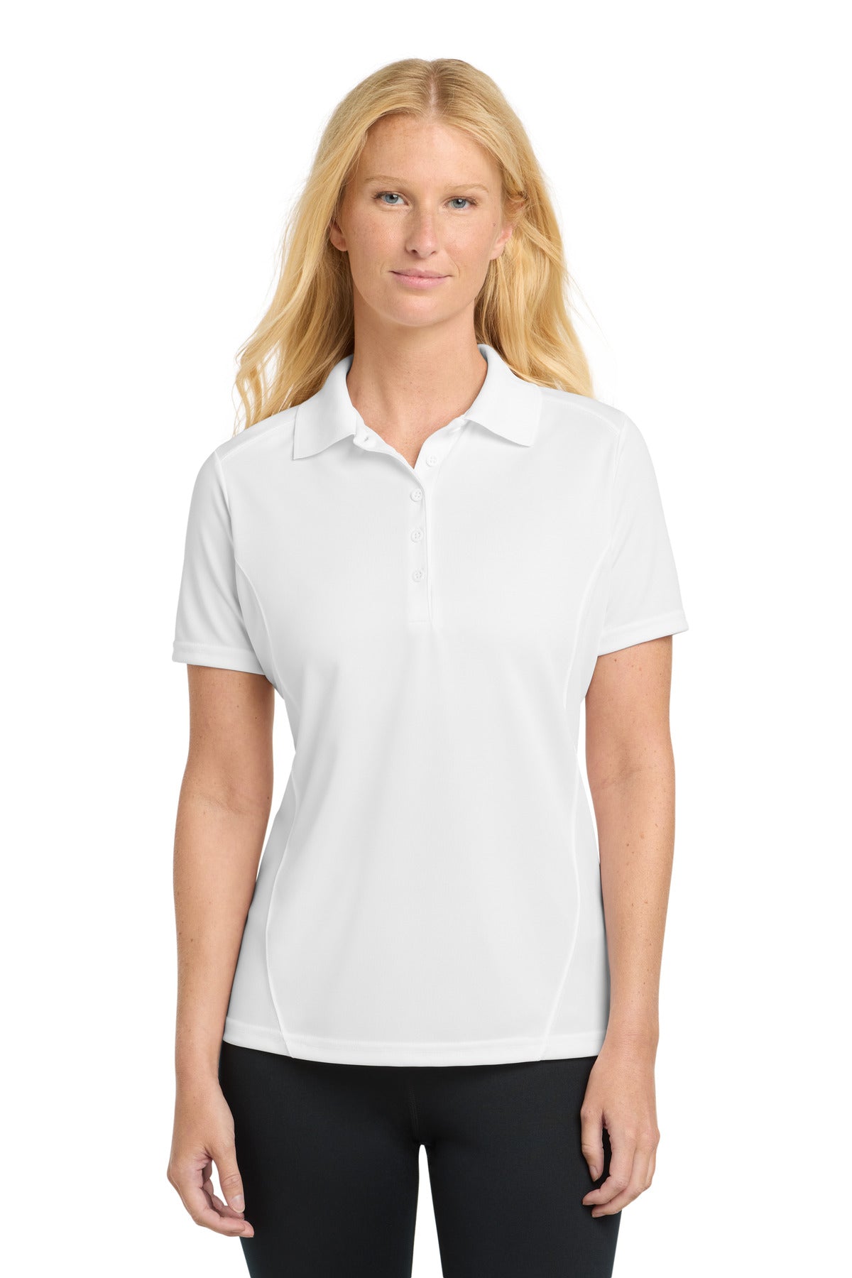 Custom Embroidered Sport-Tek Polos/Knits in White