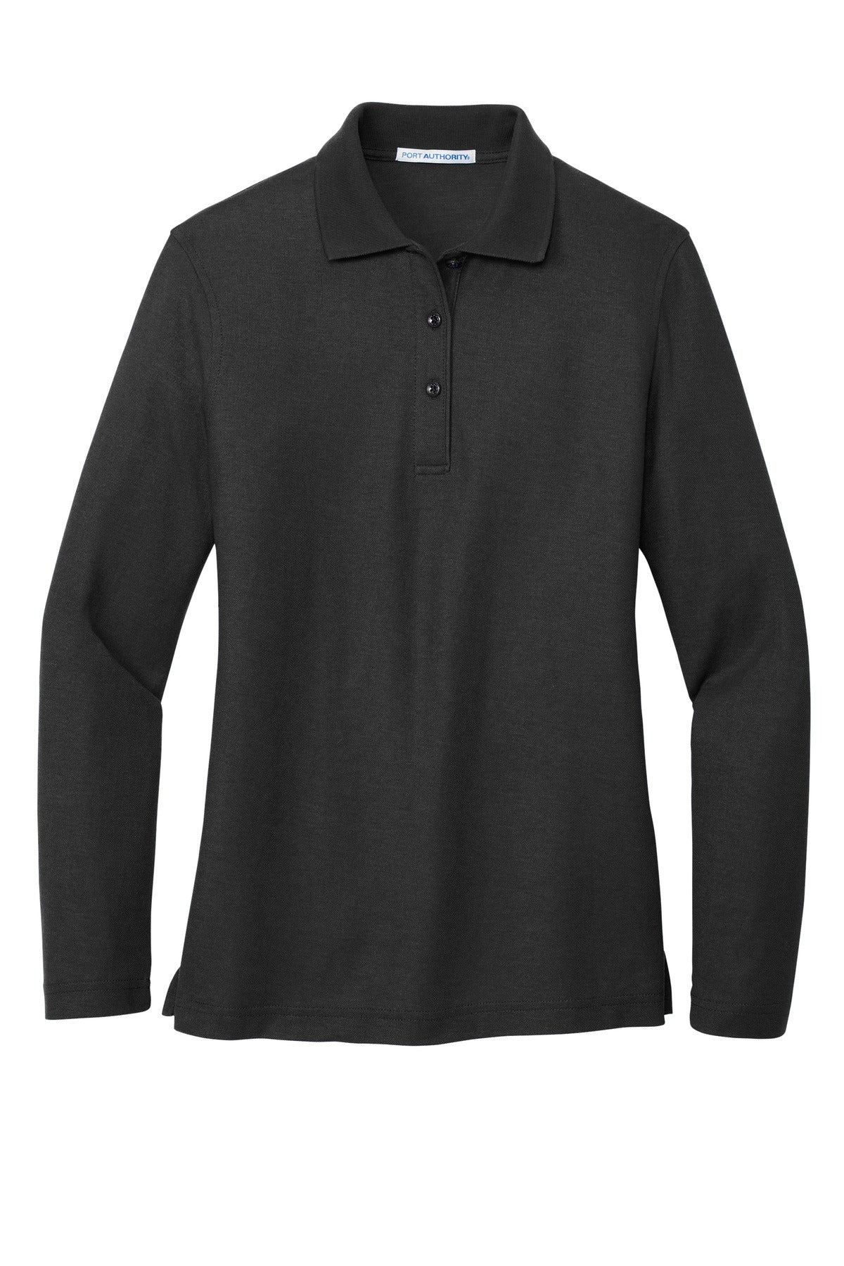 Port Authority Women's Silk Touch Long Sleeve Polo.  L500LS