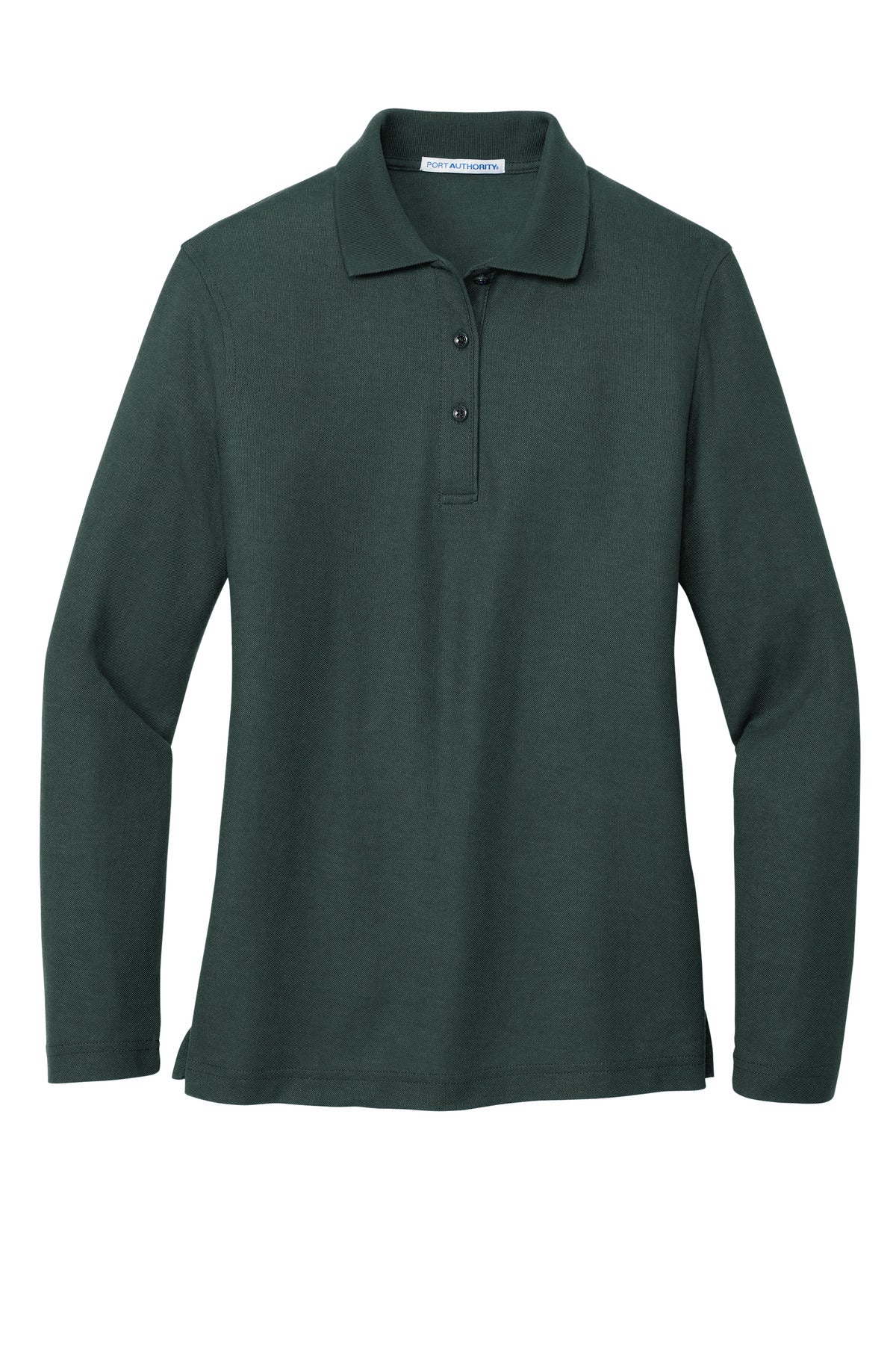 Port Authority Women's Silk Touch Long Sleeve Polo.  L500LS