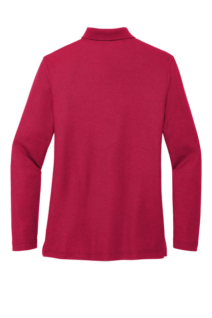 Port Authority Women's Silk Touch Long Sleeve Polo.  L500LS