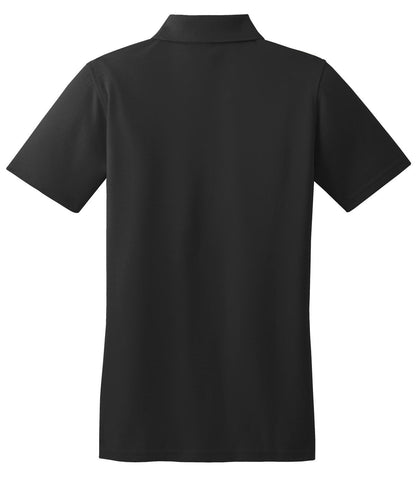 Custom Embroidered Port Authority Polos/Knits in Black