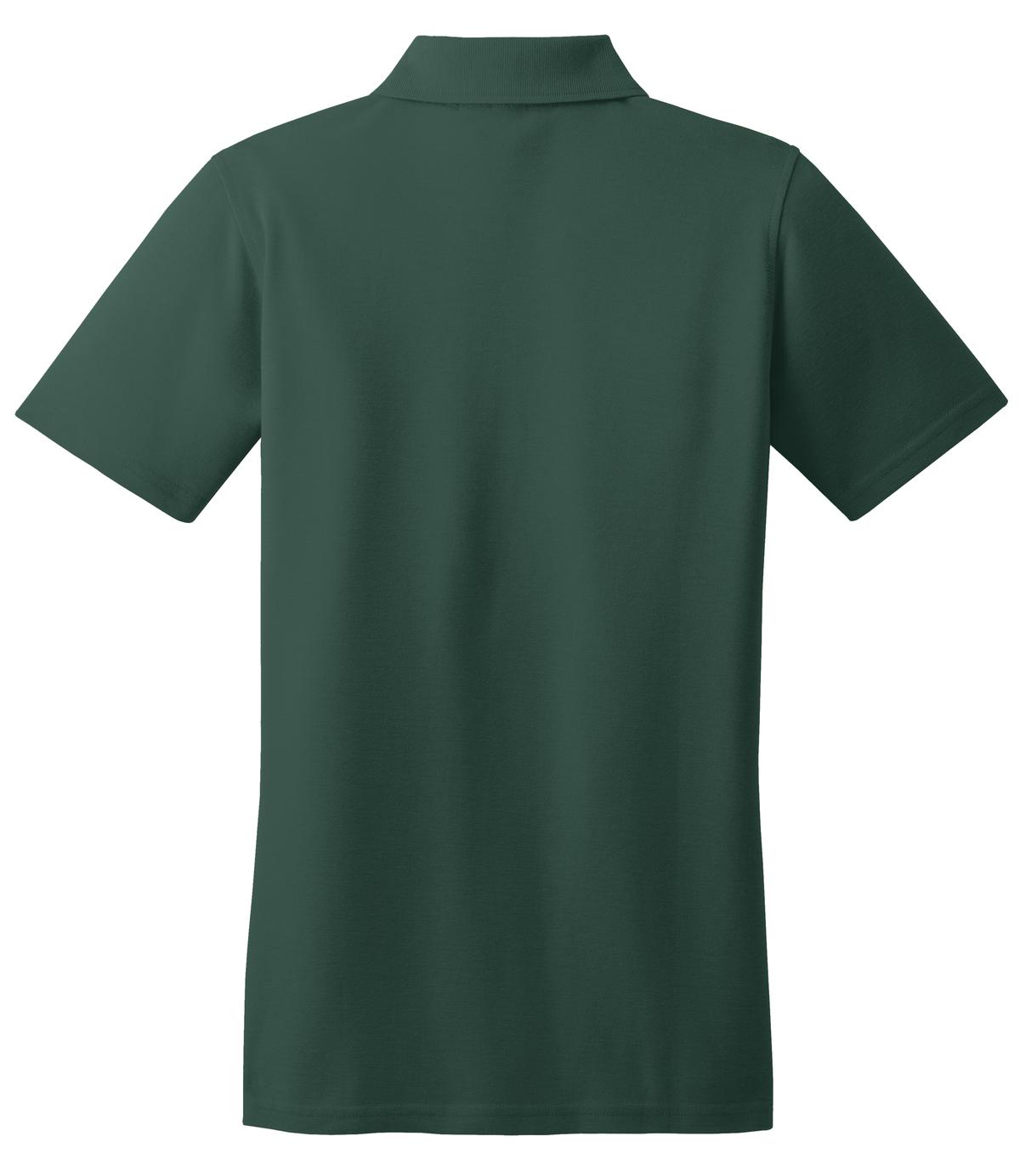 Custom Embroidered Port Authority Polos/Knits in Dark Green