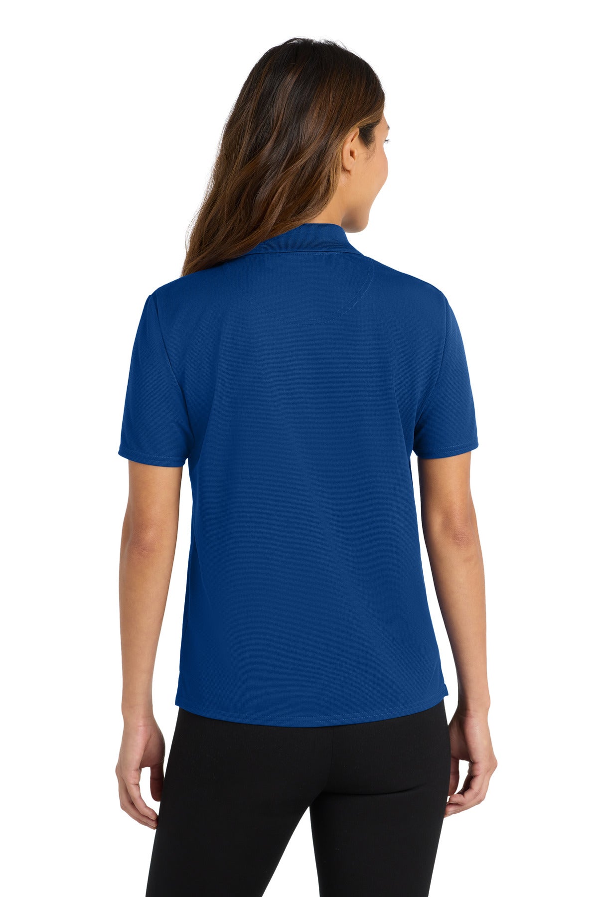 Custom Embroidered Port Authority Women's Dry Zone Ottoman Polo.  L525,Royal