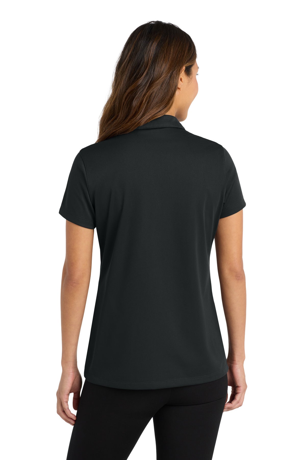 Custom Embroidered Port Authority Polos/Knits in Black