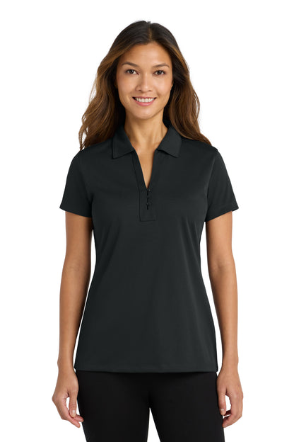 Custom Embroidered Port Authority Polos/Knits in Black